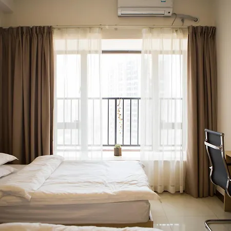 Xizhengjia Apartment Hotel Pazhou Complex Guangzhou Room photo